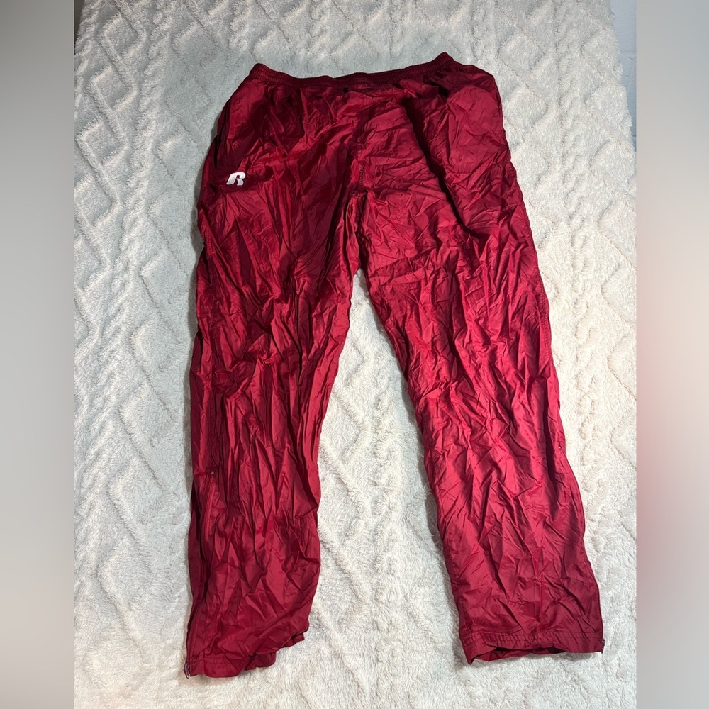 Russell windbreaker pants red X-Large